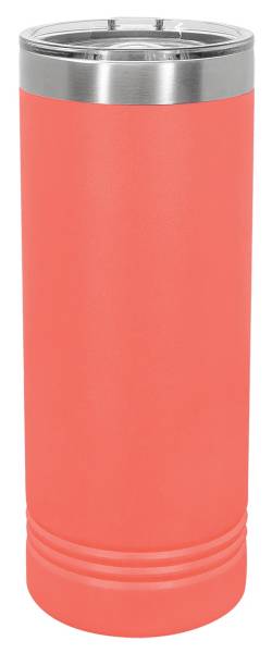 Coral 22oz Polar Camel Skinny Vacuum Insulated Tumbler