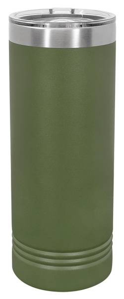 Olive Green 22oz Polar Camel Skinny Vacuum Insulated Tumbler