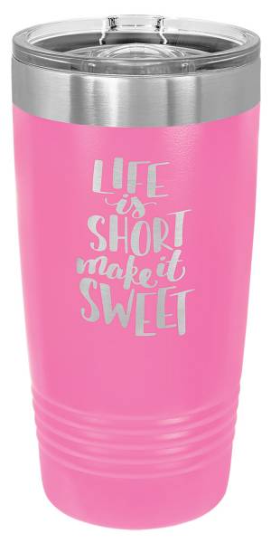 Pink 20oz Polar Camel Vacuum Insulated Tumbler with Slider Lid #2