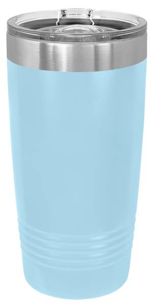 Light Blue 20oz Polar Camel Vacuum Insulated Tumbler with Slider Lid