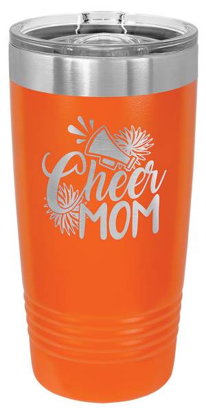 Orange 20oz Polar Camel Vacuum Insulated Tumbler with Slider Lid #2