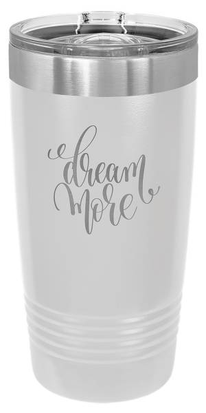 White 20oz Polar Camel Vacuum Insulated Tumbler with Slider Lid #2