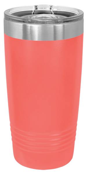 Coral 20oz Polar Camel Vacuum Insulated Tumbler with Slider Lid
