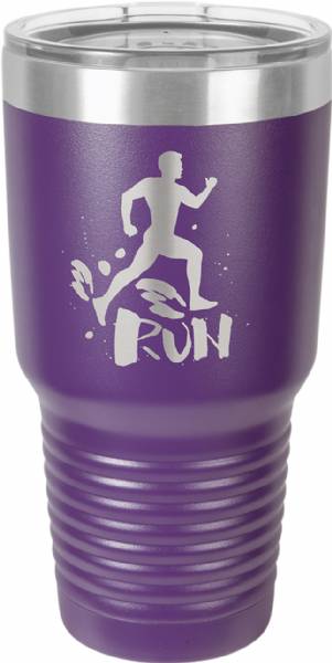 Purple 30oz Polar Camel Vacuum Insulated Tumbler with Clear Lid #2