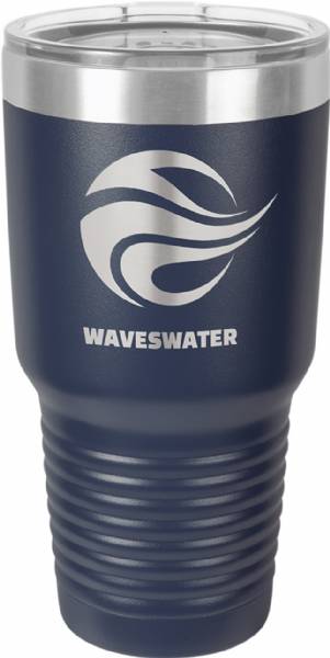 Navy Blue 30oz Polar Camel Vacuum Insulated Tumbler with Clear Lid #2
