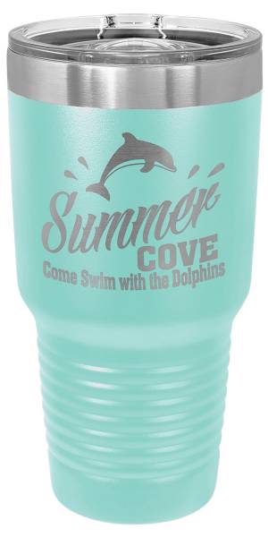 Teal 30oz Polar Camel Vacuum Insulated Tumbler with Slider Lid #2