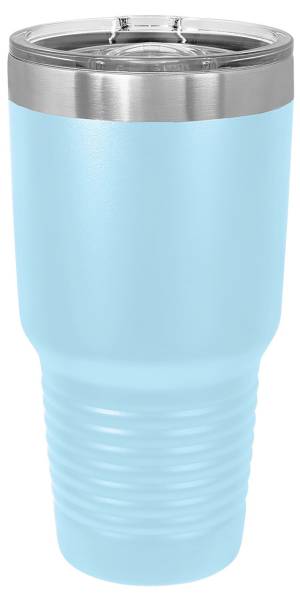 Light Blue 30oz Polar Camel Vacuum Insulated Tumbler with Slider Lid