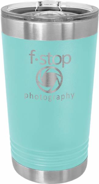 Laser Engravable Teal 16oz Polar Camel Vacuum Insulated Pint with Slider Lid #2