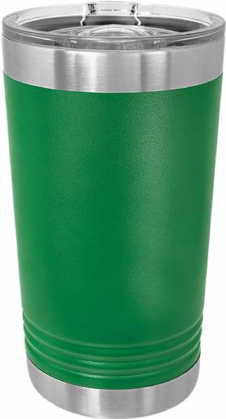 Green 16oz Polar Camel Vacuum Insulated Pint with Slider Lid