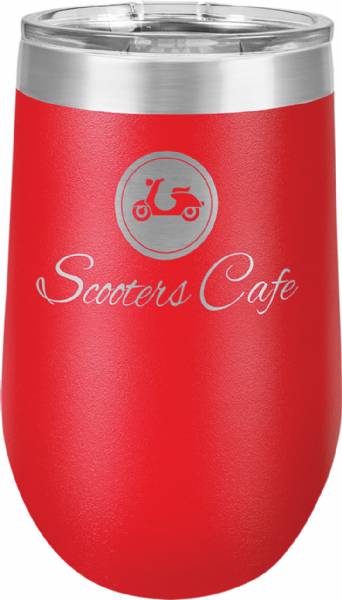 Red 16oz Stemless Polar Camel Vacuum Insulated Tumbler #2