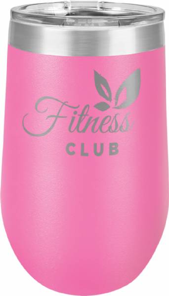 Pink 16oz Stemless Polar Camel Vacuum Insulated Tumbler #2