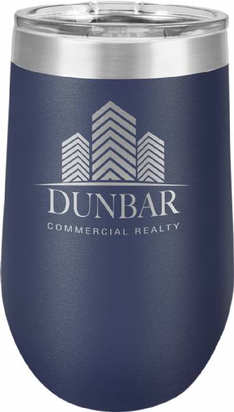 Navy Blue 16oz Stemless Polar Camel Vacuum Insulated Tumbler #2