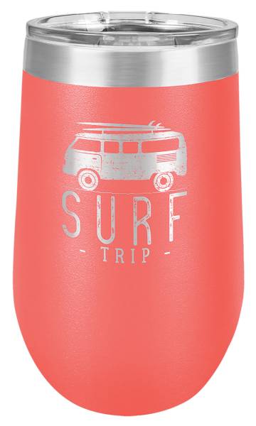 Coral 16oz Stemless Polar Camel Vacuum Insulated Tumbler #2