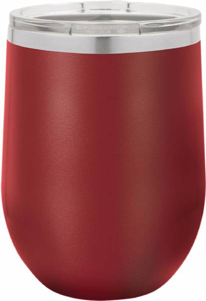 Maroon 12oz Polar Camel Vacuum Insulated Wine Tumbler