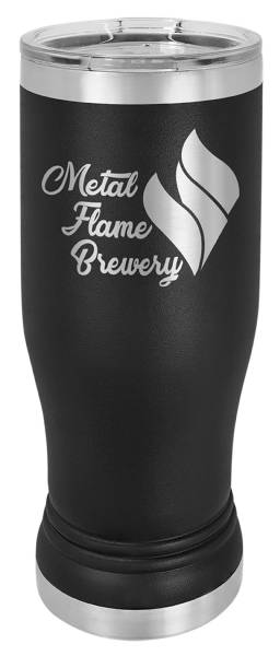 Black 14oz Pilsner Polar Camel Vacuum Insulated Tumbler #2