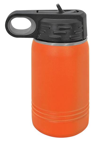 Orange 12oz Polar Camel Vacuum Insulated Water Bottle