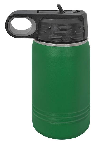 Green 12oz Polar Camel Vacuum Insulated Water Bottle