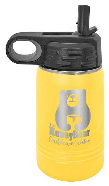 Yellow 12oz Polar Camel Vacuum Insulated Water Bottle #2