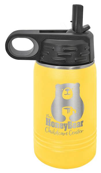 Yellow 12oz Polar Camel Vacuum Insulated Water Bottle #2