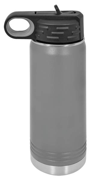 Dark Gray 20oz Polar Camel Vacuum Insulated Water Bottle