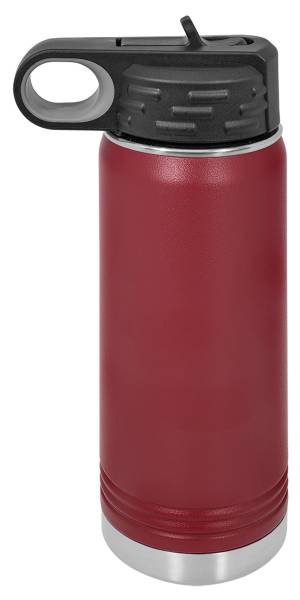 Maroon 20oz Polar Camel Vacuum Insulated Water Bottle