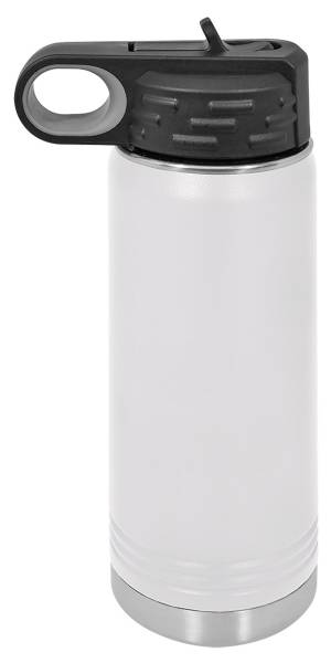 White 20oz Polar Camel Vacuum Insulated Water Bottle