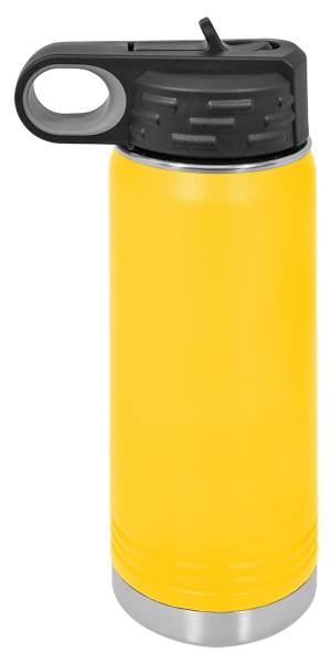 Yellow 20oz Polar Camel Vacuum Insulated Water Bottle