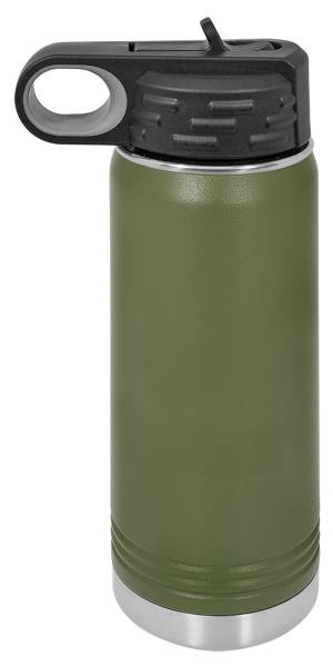 Olive Green 20oz Polar Camel Vacuum Insulated Water Bottle