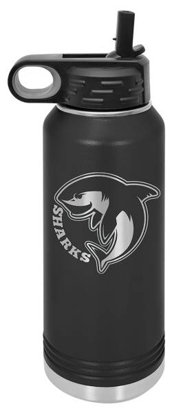 Black 32oz Polar Camel Vacuum Insulated Water Bottle #2