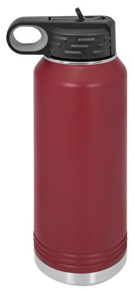 Maroon 32oz Polar Camel Vacuum Insulated Water Bottle