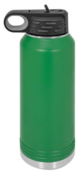 Green 32oz Polar Camel Vacuum Insulated Water Bottle