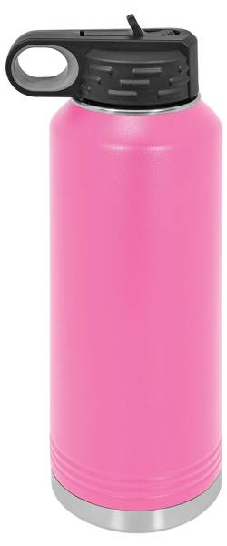 Pink 40oz Polar Camel Vacuum Insulated Water Bottle