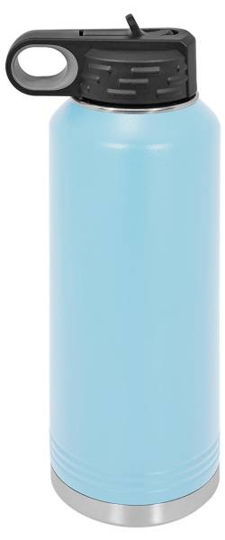 Light Blue 40oz Polar Camel Vacuum Insulated Water Bottle