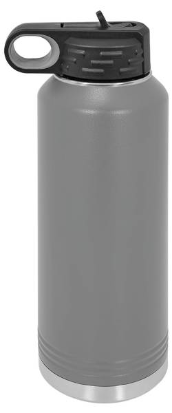 Dark Gray 40oz Polar Camel Vacuum Insulated Water Bottle