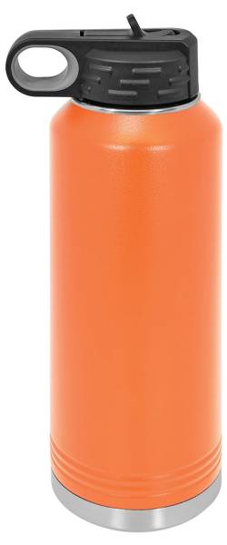 Orange 40oz Polar Camel Vacuum Insulated Water Bottle