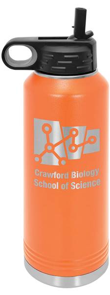 Orange 40oz Polar Camel Vacuum Insulated Water Bottle #2