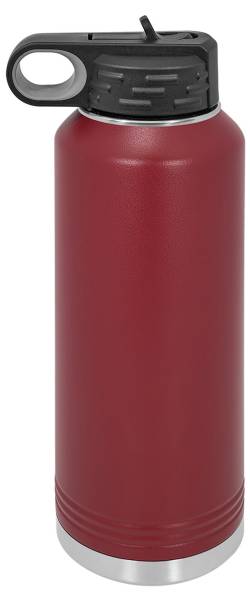 Maroon 40oz Polar Camel Vacuum Insulated Water Bottle