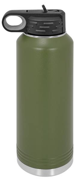 Olive Green 40oz Polar Camel Vacuum Insulated Water Bottle