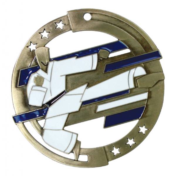 2 3/4" M3XL Series Martial Arts Medal #2