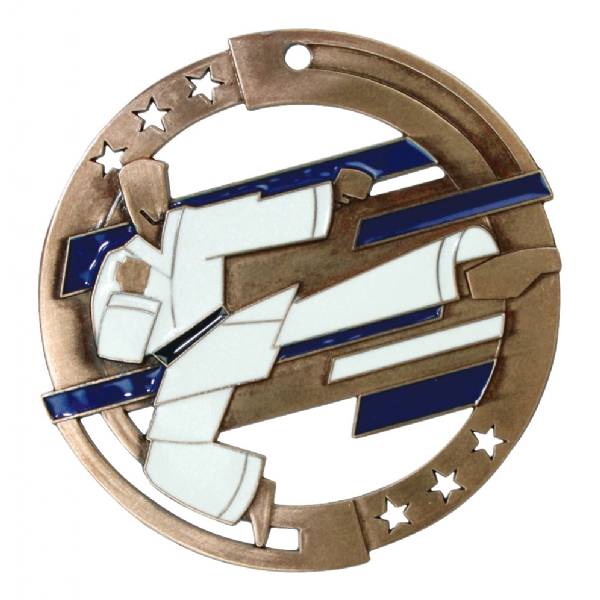 2 3/4" M3XL Series Martial Arts Medal #4