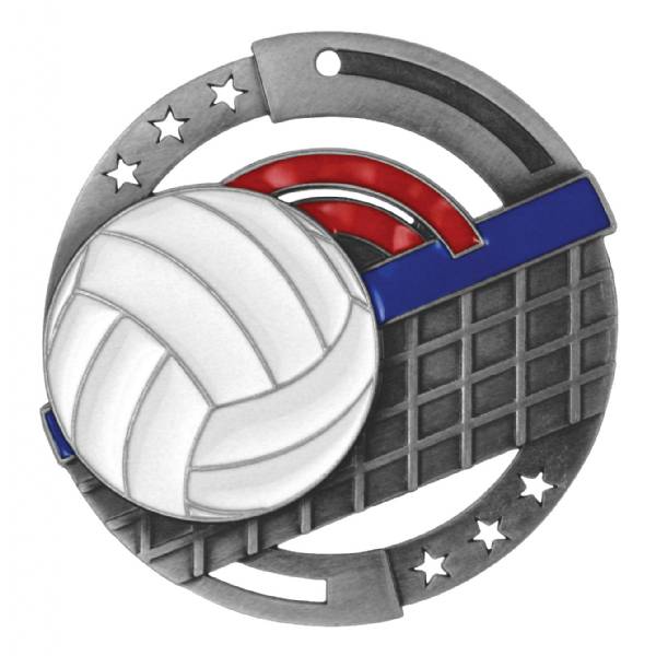 2 3/4" M3XL Series Volleyball Medal #3