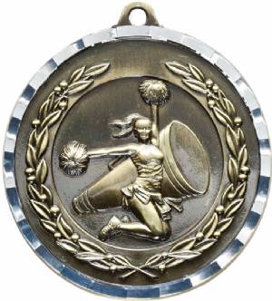 Diamond Cut Cheer Award Medal #2