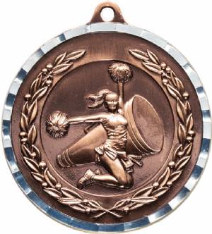 Diamond Cut Cheer Award Medal #4
