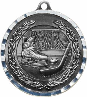 Diamond Cut Hockey Award Medal #3