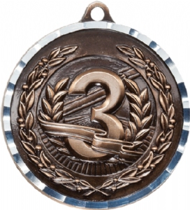 Diamond Cut 3rd Place Award Medal