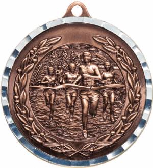 Diamond Cut Cross Country Award Medal #4