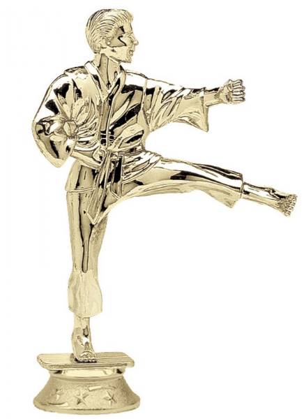 6" Karate Kick Figure Male Gold