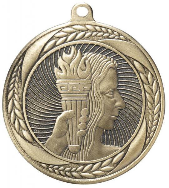 2 1/4" Achievement Laurel Wreath Award Medal #2