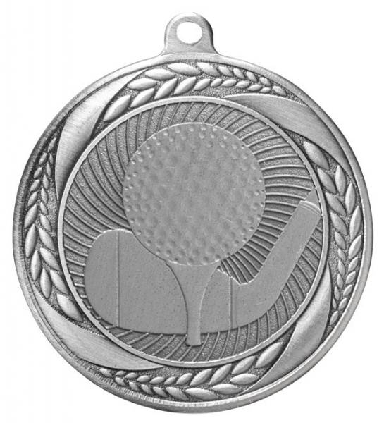 2 1/4" Golf Laurel Wreath Award Medal #3
