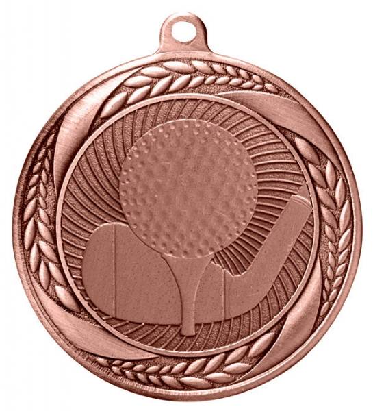 2 1/4" Golf Laurel Wreath Award Medal #4